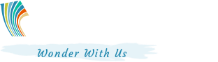 dark mode mobile version of site logo for Cedarburg Public Library