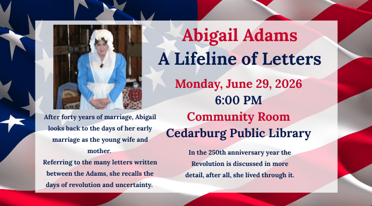 image for Abigail Adams – “A Lifeline of Letters”
