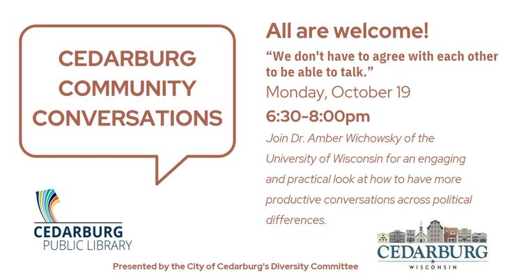 image for Cedarburg Community Conversations