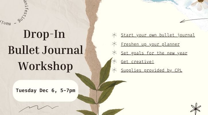 image for Drop-In Bullet Journaling for Adults