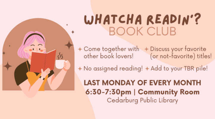 image for Whatcha Readin'? Book Club!