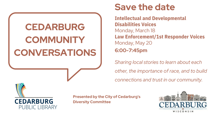 image for Cedarburg Community Conversations
