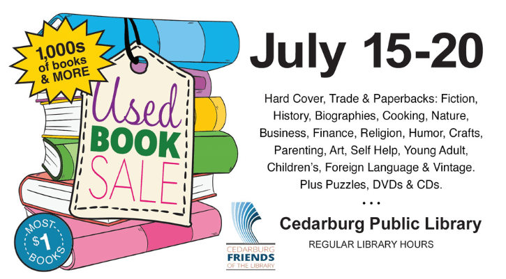image for July Used Book Sale!
