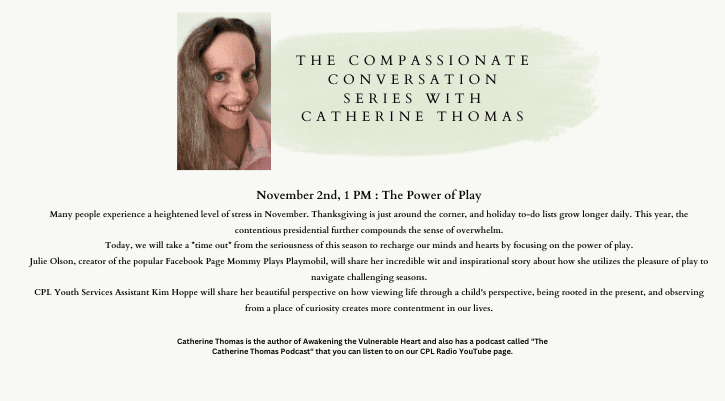 image for The Compassionate Conversation Series with Catherine Thomas