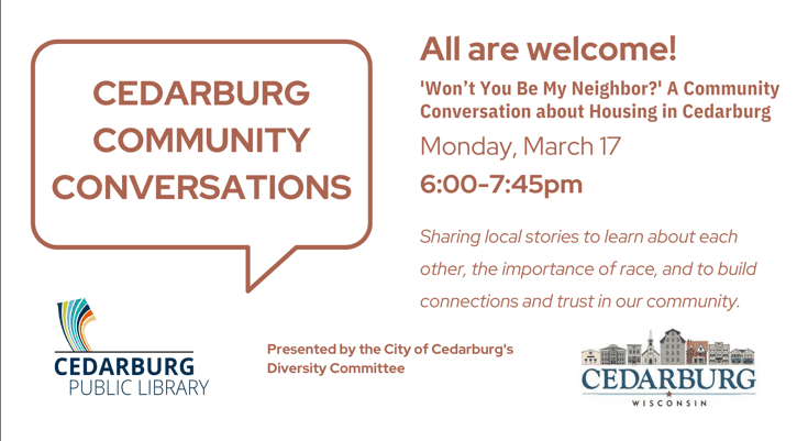 image for Cedarburg Community Conversations