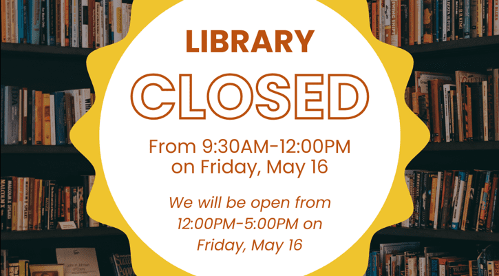 image for Library Closure