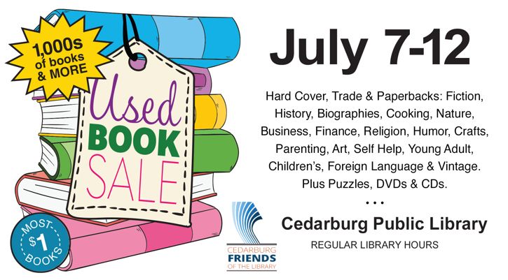image for July Used Book Sale